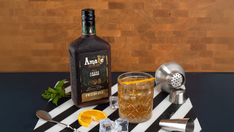 Cocktail con amaro Amarè