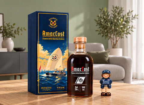 Amarcost: nasce l’amaro che unisce Antica Distilleria Petrone e Guardia Costiera