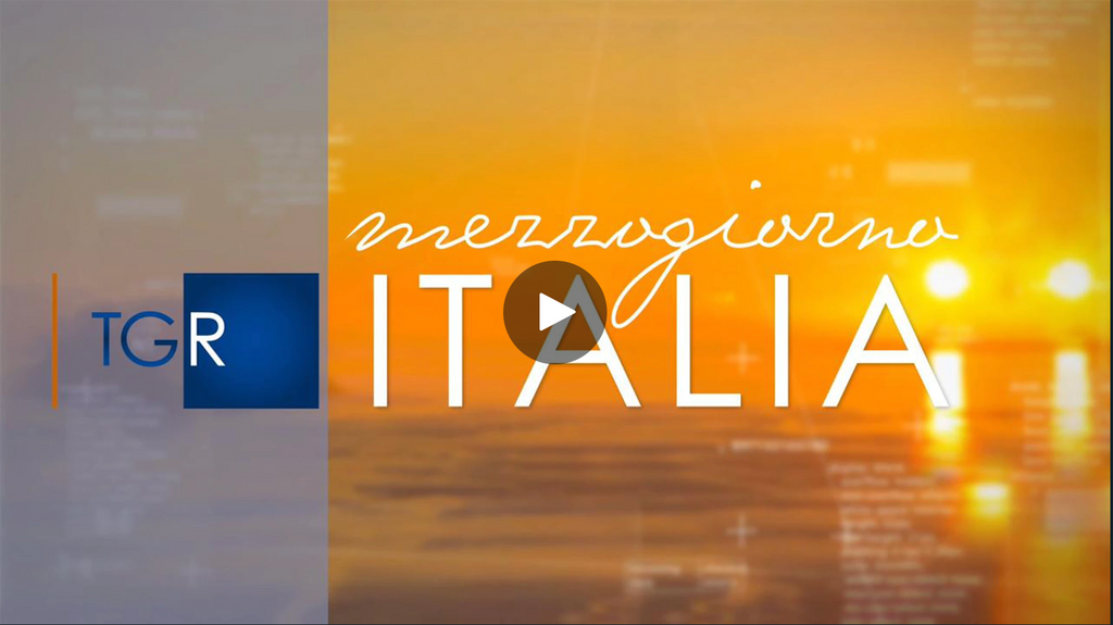 In onda su RAI 3 per la rubrica “Mezzogiorno Italia”