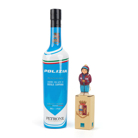 Guappa Polizia di Stato + Poliziotto in ceramica Thun®